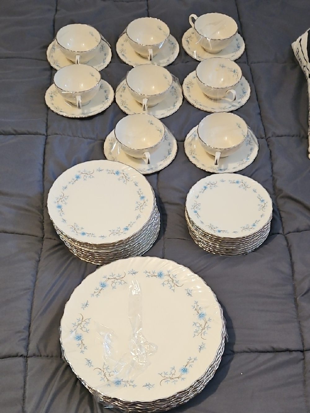 Lenox Chanson 1970s 45 Piece Set Made In US